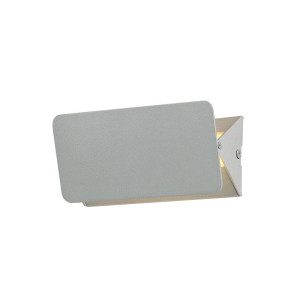 ΑΠΛΙΚΑ ΤΟΙΧΟΥ UP DOWN 1 GREY LED 5W - 3000K - IP20