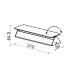 ΑΠΛΙΚΑ ΤΟΙΧΟΥ UP DOWN 2 WHITE LED 10W - 3000K - IP20