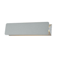 ΑΠΛΙΚΑ ΤΟΙΧΟΥ UP DOWN 2 GREY LED 10W - 3000K - IP20