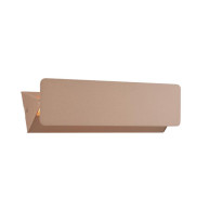 ΑΠΛΙΚΑ ΤΟΙΧΟΥ UP DOWN 2 BRONZE LED 10W - 3000K - IP20