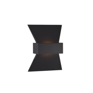 ΑΠΛΙΚΑ ΤΟΙΧΟΥ RIBBON BLACK LED 6W - 3000K - IP20