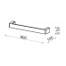ΑΠΛΙΚΑ ΤΟΙΧΟΥ WASHER 3 BRONZE LED 18W - 3000K - IP20