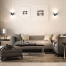 ΑΠΛΙΚΑ ΤΟΙΧΟΥ 3D BRICK A BLACK LED 3W - 3000K - IP20