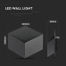 ΑΠΛΙΚΑ ΤΟΙΧΟΥ 3D BRICK A BLACK LED 3W - 4000K - IP20