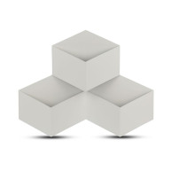 ΑΠΛΙΚΑ ΤΟΙΧΟΥ 3D BRICK B WHITE LED 9W - 3000K - IP20