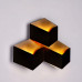 ΑΠΛΙΚΑ ΤΟΙΧΟΥ 3D BRICK B BLACK LED 9W - 4000K - IP20