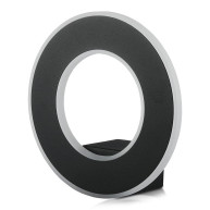 ΑΠΛΙΚΑ ΤΟΙΧΟΥ 3D CIRCLE BLACK LED 9W - 4000K - IP20