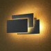 ΑΠΛΙΚΑ ΤΟΙΧΟΥ 3D TILE BLACK LED 12W - 3000K - IP20