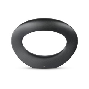 ΑΠΛΙΚΑ ΤΟΙΧΟΥ OVALO BLACK LED 10W - 3000K - IP20