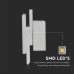 ΑΠΛΙΚΑ ΤΟΙΧΟΥ 3D TILE GREY LED 12W - 3000K - IP20