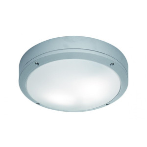 ΑΠΛΙΚΑ ΤΟΙΧΟΥ - ΠΛΑΦΟΝΙΕΡΑ ΟΡΟΦΗΣ CLUB PRO ROUND LED 18W - ΓΚΡΙ - IP65 IK10