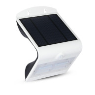 ΑΠΛΙΚΑ ΤΟΙΧΟΥ WALL SOLAR LED LIGHT 3W - 4000K - IP65 (WHITE)