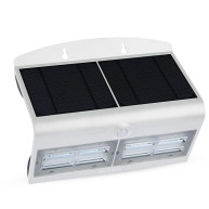 ΑΠΛΙΚΑ ΤΟΙΧΟΥ WALL SOLAR LED LIGHT 7W - 4000K - IP65 (WHITE)