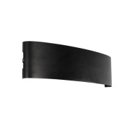 ΑΠΛΙΚΑ ΤΟΙΧΟΥ SIXPLEX UPDOWN LED 24W - BLACK 3000K IP65