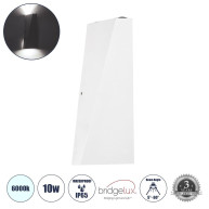 ΑΠΛΙΚΑ ΤΟΙΧΟΥ TRIANDE UP DOWN LED 10W 6000K IP65 WHITE