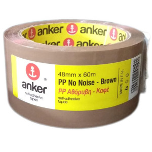 ΑΘΟΡΥΒΗ ΤΑΙΝΙΑ ANKER 38mmx60m - ΚΑΦΕ