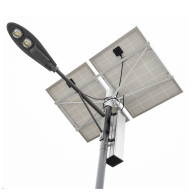 ΑΥΤΟΝΟΜΟΣ ΦΩΤΟΒΟΛΤΑΪΚΟΣ IΣΤΟΣ 5m & 2 SOLAR PANEL 80W - 12V & 1 STREET LIGHT 80W LED