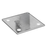 ΒΑΣΗ ΙΣΤΟΥ ΠΛΑΚΑ ΓΑΛΒΑΝΙΖΕ 400x400x10MM