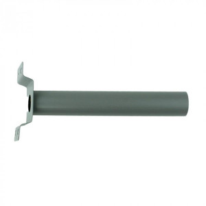 ΒΡΑΧΙΟΝΑΣ ΤΟΙΧΟΥ & ΙΣΤΟΥ Φ48 ΧΑΛΥΒΔΙΝΟΣ 30cm ECO GREY