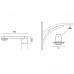 ΒΡΑΧΙΟΝΑΣ ΚΟΡΥΦΗΣ ΙΣΤΟΥ GIOTTO HANG LED 50W 4000Κ IP66 - ENEC