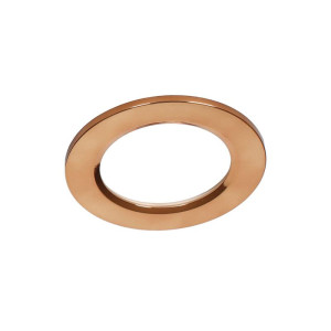 ΔΑΧΤΥΛΙΔΙ ΣΤΡΟΓΓΥΛΟ FALKO BRASS ΓΙΑ SPOT ΧΩΝΕΥΤΟ ΠΛΑΣΤΙΚΟ FALKO ROUND