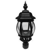 ΦΑΝΑΡΙ ΚΟΡΥΦΗΣ ANISE ΑΛΟΥΜΙΝΙΟΥ 41cm - E27 - BLACK - IP54