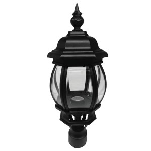 ΦΑΝΑΡΙ ΚΟΡΥΦΗΣ ANISE ΑΛΟΥΜΙΝΙΟΥ 41cm - E27 - BLACK - IP54