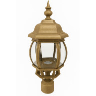 ΦΑΝΑΡΙ ΚΟΡΥΦΗΣ ANISE ΑΛΟΥΜΙΝΙΟΥ 41cm - E27 - BRASS - IP54