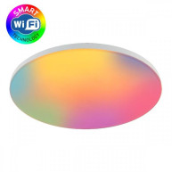 ΦΩΤΙΣΤΗΚΟ ΟΡΟΦΗΣ SMART WIFI - TUYA 24W RGB+W - 2400Lm - Φ300 - IP44