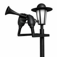 ΦΩΤΙΣΤΙΚΑ ΠΑΡΚΟΥ THE MUSICIAN TRUMPET 1.8m - E27 - IP65 - ΒΑΜΜΕΝΑ ΗΛΕΚΤΡΟΣΤΑΤΙΚΑ