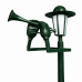 ΦΩΤΙΣΤΙΚΑ ΠΑΡΚΟΥ THE MUSICIAN TRUMPET 1.8m - E27 - IP65 - ΒΑΜΜΕΝΑ ΗΛΕΚΤΡΟΣΤΑΤΙΚΑ