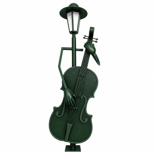 ΦΩΤΙΣΤΙΚΑ ΠΑΡΚΟΥ THE MUSICIAN CELLO 1.8m - E27 - IP65 - ΒΑΜΜΕΝΑ ΗΛΕΚΤΡΟΣΤΑΤΙΚΑ