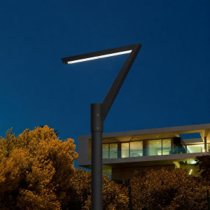ΦΩΤΙΣΤΙΚΟ ΙΣΤΟΥ ΚΟΡΥΦΗΣ BERMUDA TRIGON SINGLE IN LED 30W/40W/50W/60W DIM 4000K IP66