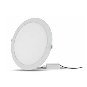 ΦΩΤΙΣΤΙΚΟ LED PANEL WHITE PREMIUM 24W - 4000K - IP20 - (ΚΟΠΗ Φ220) - (ΕΞΩ Φ240)