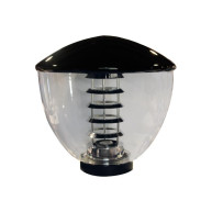 ΦΩΤΙΣΤΙΚΟ MIRROR Φ35 ΜΑΥΡΟ RAL 9005 - E27