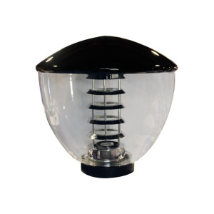 ΦΩΤΙΣΤΙΚΟ MIRROR Φ35 ΜΑΥΡΟ RAL 9005 - E27