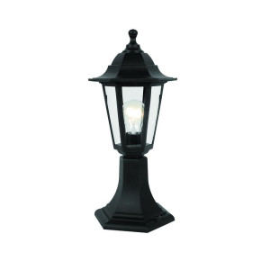 ΦΩΤΙΣΤΙΚΟ ΚΟΛΩΝΑΤΟ ΠΛΑΣΤΙΚΟ ΕΞΑΓΩΝΟ 40cm - E27 - BLACK
