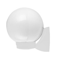 ΦΩΤΙΣΤΙΚΟ ΠΛΑΣΤΙΚΟ ΤΟΙΧΟΥ ΜΠΑΛΑΣ Φ200 - E27 - WHITE