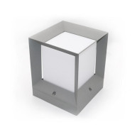 ΦΩΤΙΣΤΙΚΟ ΚΗΠΟΥ ΑΛΟΥΜΙΝΙΟΥ BOX MEDIUM - E27 - ΜΑΥΡΟ