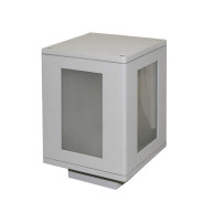 ΦΩΤΙΣΤΙΚΟ ΚΗΠΟΥ ΑΛΟΥΜΙΝΙΟΥ BOX SMALL - E27 - ΛΕΥΚΟ