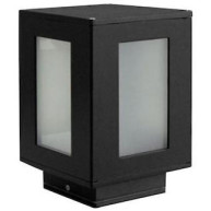ΦΩΤΙΣΤΙΚΟ ΚΗΠΟΥ ΑΛΟΥΜΙΝΙΟΥ BOX SMALL - E27 - ΜΑΥΡΟ