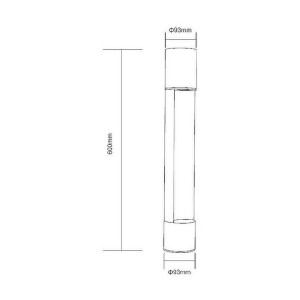 ΦΩΤΙΣΤΙΚΟ ΚΗΠΟΥ BOLLARD PIPELINE LED 7W - IP54