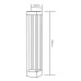 ΦΩΤΙΣΤΙΚΟ ΚΗΠΟΥ BOLLARD CUBO LED 7W - IP54