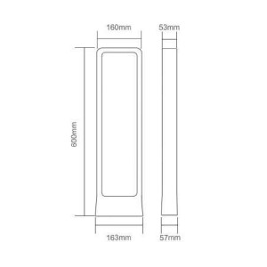 ΦΩΤΙΣΤΙΚΟ ΚΗΠΟΥ BOLLARD ARCH LED 10W - IP54