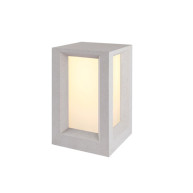 ΦΩΤΙΣΤΙΚΟ ΕΔΑΦΟΥΣ BOX MEDIUM CEMENT - E27 - ΛΕΥΚΟ