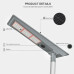 ΦΩΤΙΣΤΙΚΟ ΔΡΟΜΟΥ SOLAR IKAROS LED 200W - 6000K - 3.2V - 35Ah - IP65