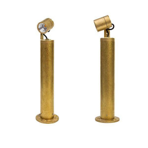 ΦΩΤΙΣΤΙΚΟ ΚΟΛΩΝΑΤΟ ΟΡΕΙΧΑΛΚΙΝΟ MICRO BRASS LED 8W - 40° - IP65