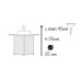 ΦΩΤΙΣΤΙΚΟ ΟΡΕΙΧΑΛΚΙΝΟ ΚΡΕΜΑΣΤΟ & ΡΟΖΕΤΑ Ν61 60W - E27 - IP65