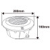 ΦΩΤΙΣΤΙΚΟ ΠΙΣΙΝΑΣ PAR56 INOX FACE COMPLETE LED 24W - 12V - RGB - IP68