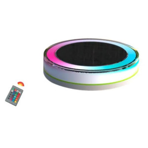 ΦΩΤΙΣΤΙΚΟ ΠΙΣΙΝΑΣ FLAT SOLAR RGB LED 3W - 3.7V - 3Ah - IP68